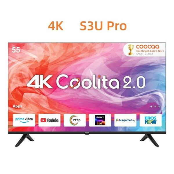 Coocaa 55S3U Pro Coolita 4K TV debuts in India, offering ultimate visual enjoyment with high-definition clarity Coocaa 55S3U Pro Coolita 4K TV debuts in India, offering ultimate visual enjoyment with high-definition clarity